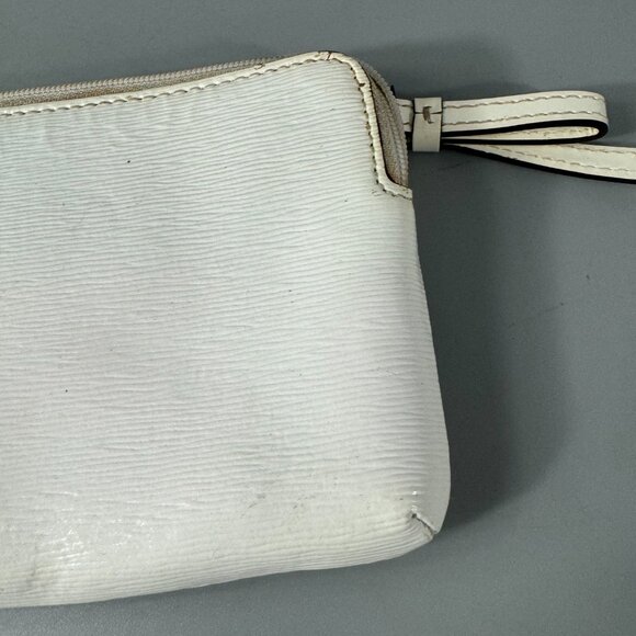Coach White Leather Wristlet - Picture 7 of 14